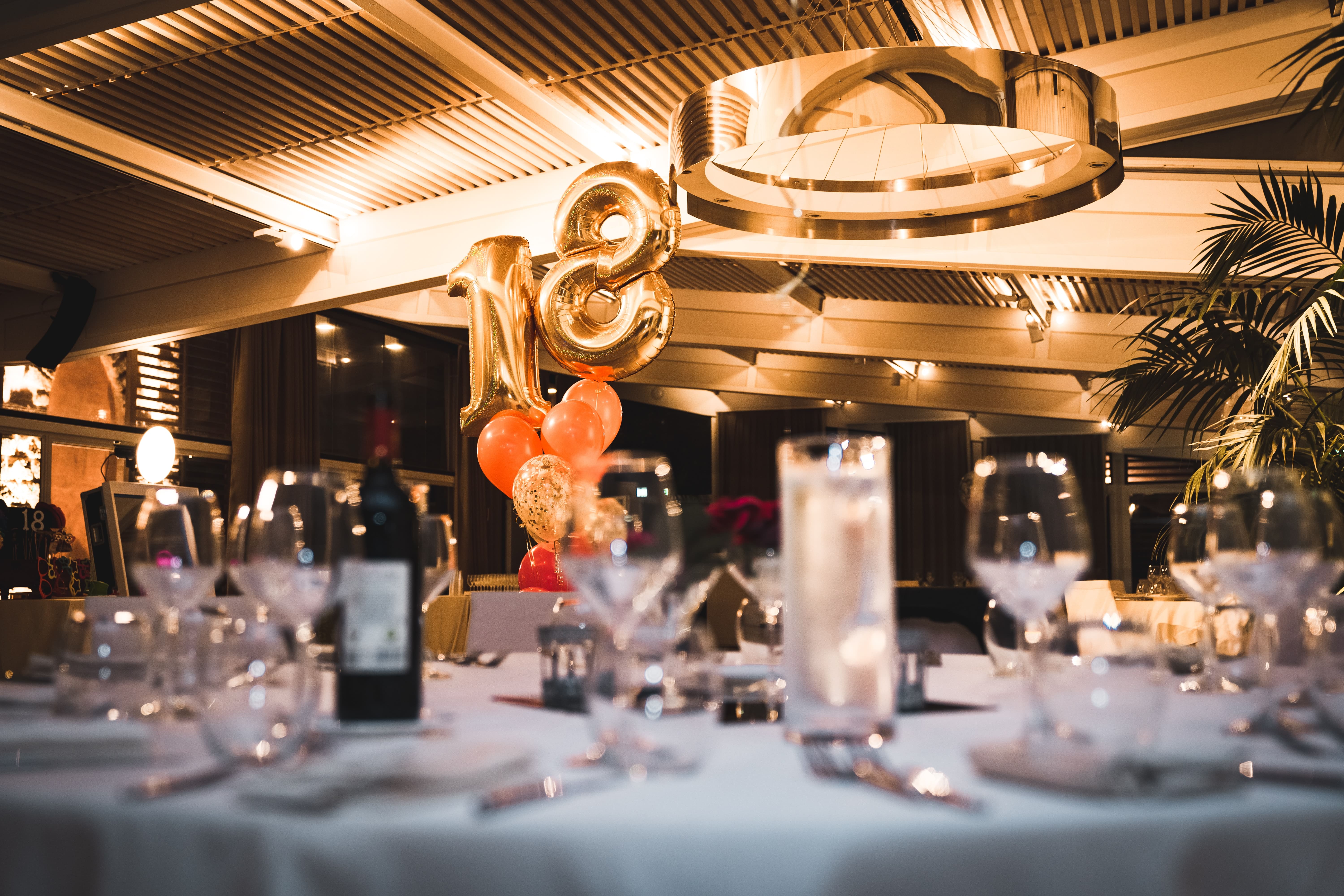 18th Anniversary, vue en gros plan