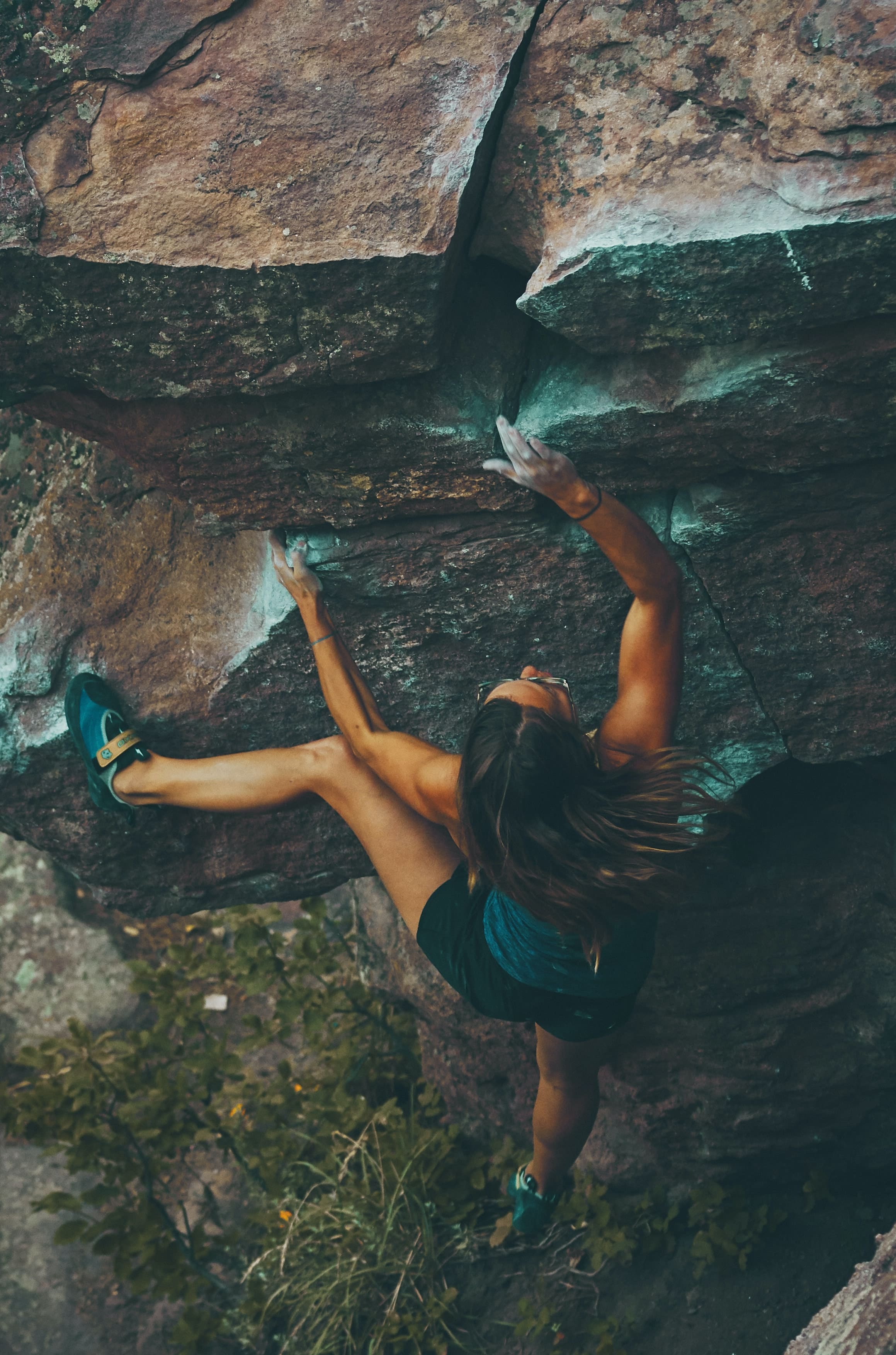 Climber, vue en gros plan